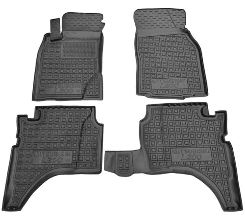 Килимки в салон Mitsubishi L200 (K60T) 1996-2006 Double Cab (Avto-Gumm)