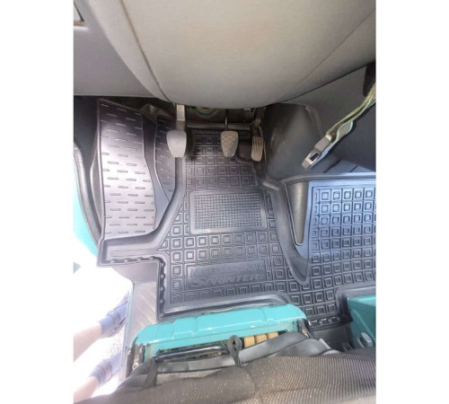 Килимки в салон Mercedes Sprinter I W905 2000-2006 суцільна ручка КПП на панелі (Avto-Gumm)