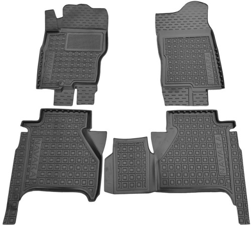 Килимки в салон Nissan Navara D40 2005-2014 King Cab (Avto-Gumm)