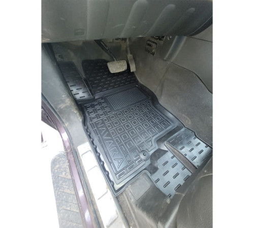 Килимки в салон Nissan Navara D40 Double Cab 2010-2014 (Avto-Gumm)