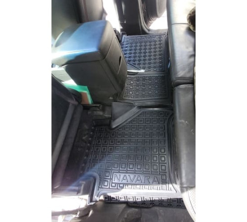 Килимки в салон Nissan Navara D40 Double Cab 2010-2014 (Avto-Gumm)