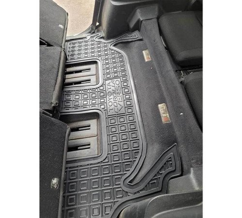 Килимки в салон 3 ряд Toyota Corolla Verso ZER/ZZE 2004-2009 (Avto-Gumm)