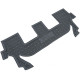 Килимки в салон 3 ряд Toyota Corolla Verso ZER/ZZE 2004-2009 (Avto-Gumm)