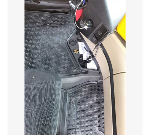 Килимки в салон Mercedes ACTROS Mp4 2011-2018 не плоска підлога (Avto-Gumm)