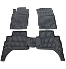 Килимки в салон Mitsubishi L200 2015-2023 Invite (Avto-Gumm)