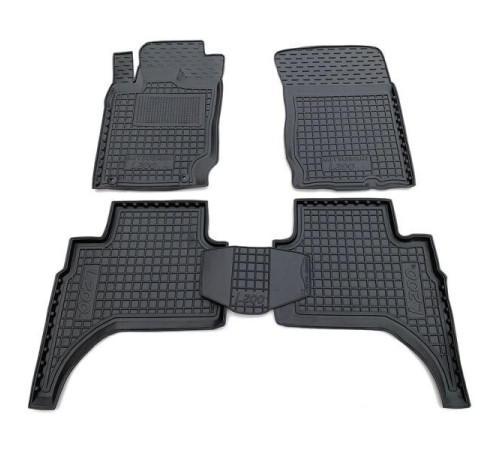 Килимки в салон Mitsubishi L200 2015-2023 Invite (Avto-Gumm)