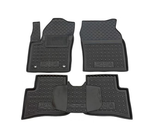 Килимки в салон Toyota C-HR (I) 2016-2023 (Avto-Gumm)