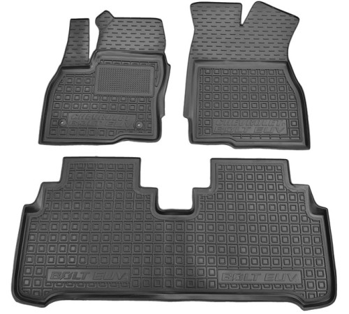 Килимки в салон Chevrolet Bolt EUV 2022+ (Avto-Gumm)