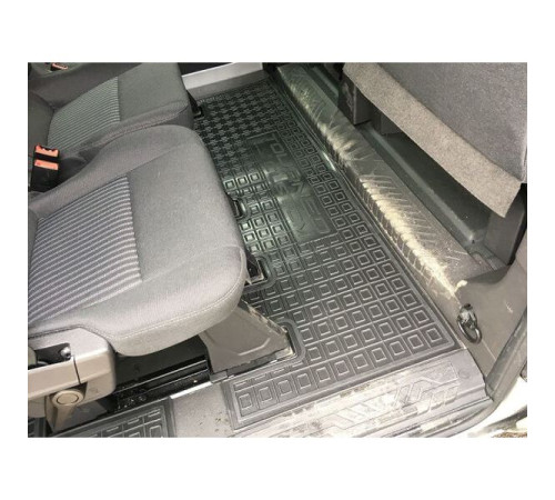 Килимки в салон Ford Transit Custom 2012-2023 2-й ряд (Avto-Gumm)