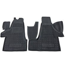 Килимки в салон Volkswagen Transporter T5 2003-2015 1plus2 (Avto-Gumm)