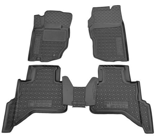 Килимки в салон Mitsubishi L200 (LC) 2024+ (Avto-Gumm)