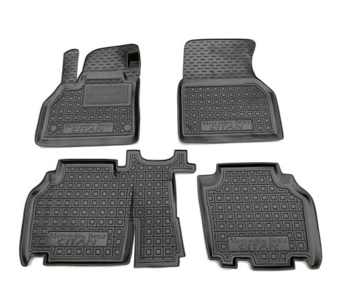 Килимки в салон Mercedes Citan W415 2012-2020 (Avto-Gumm)