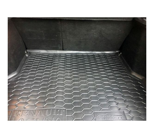 Килимок в багажник Renault Laguna II 2001-2007 Sedan/Liftback (Avto-Gumm)