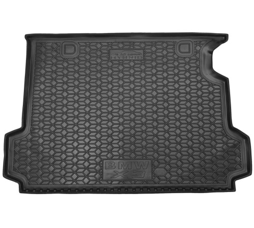 Килимок в багажник BMW X3 (G01) 2017-2024 Hybrid (Avto-Gumm)