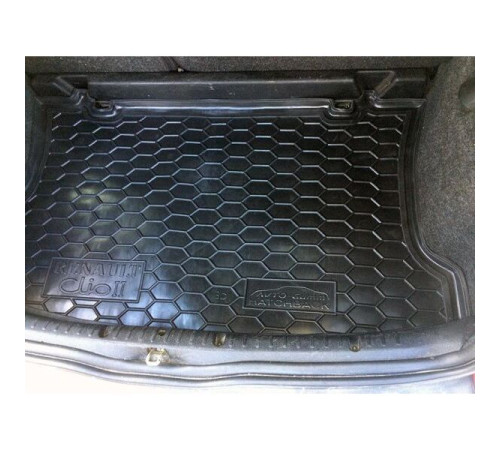 Килимок в багажник Renault Clio II 1998-2008 Hatchback (Avto-Gumm)