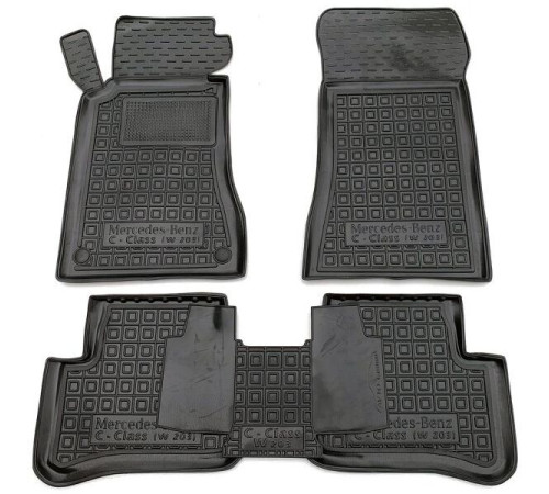 Килимки в салон Mercedes W203 C 2001-2007 (Avto-Gumm)