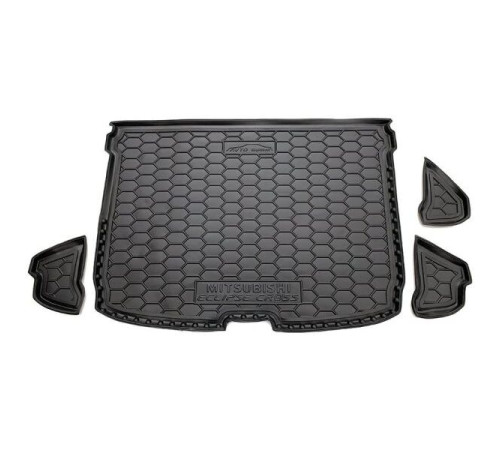 Килимок в багажник Mitsubishi Eclipse Cross 2017-2021 (Avto-Gumm)