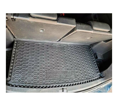Коврик в багажник Volkswagen Atlas 2016+ 7 мест короткий (Avto-Gumm)