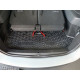 Килимок в багажник Renault Lodgy 2018+ розділений 3-й ряд (Avto-Gumm)