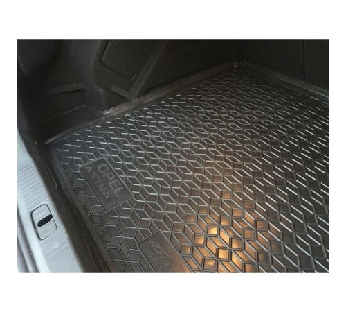 Килимок в багажник Opel Astra J 2009-2015 Sedan (Avto-Gumm)