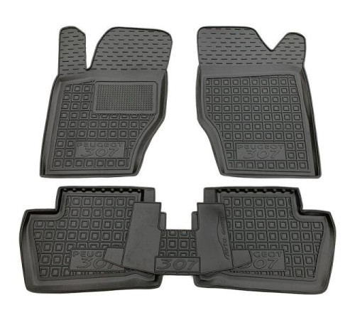 Килимки в салон Peugeot 307 2001-2008 (Avto-Gumm)