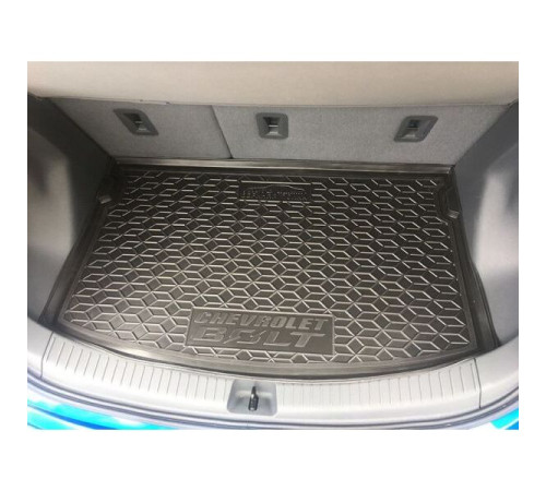 Коврик в багажник Chevrolet Bolt 2016-2023 Верхняя полка (Avto-Gumm)