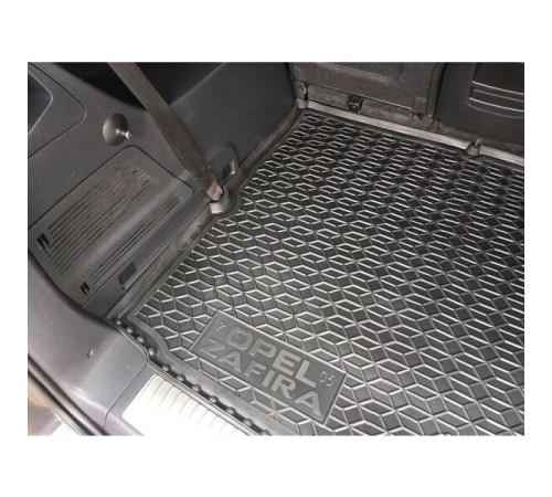 Килимок в багажник Opel Zafira B 2005-2011 7 місць (Avto-Gumm)
