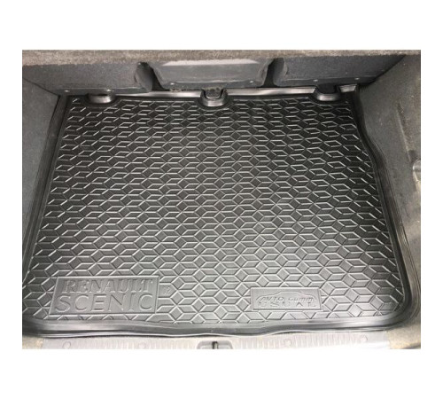 Килимок в багажник Renault Scenic II 2002-2009 5 місць (Avto-Gumm)