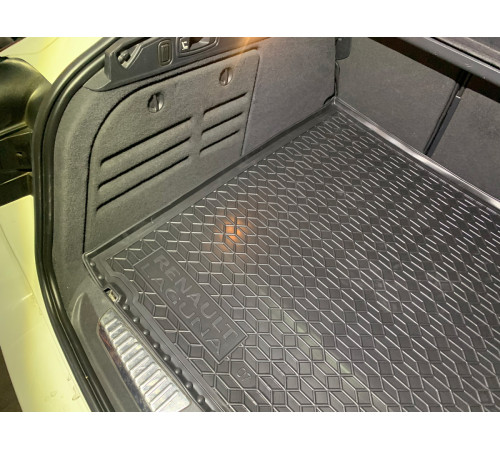 Килимок в багажник Renault Laguna III 2007-2015 Universal прямокутний (Avto-Gumm)