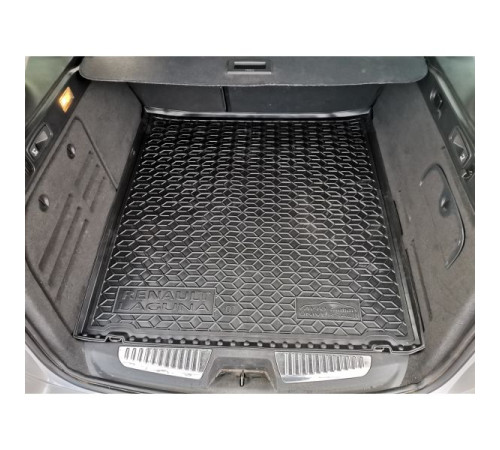Килимок в багажник Renault Laguna III 2007-2015 Universal прямокутний (Avto-Gumm)
