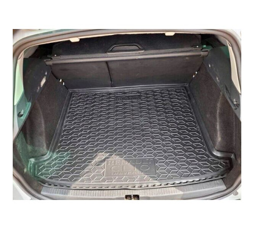 Килимок в багажник Renault Clio IV 2012-2019 Universal верхня поличка (Avto-Gumm)