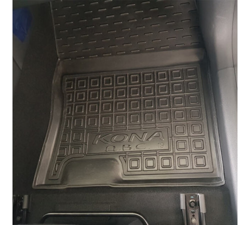 Килимки в салон Hyundai Kona 2018-2023 ДВС (Avto-Gumm)