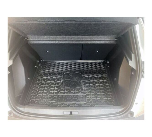 Килимок в багажник Peugeot 2008 (II) 2019+ Нижня поличка (Avto-Gumm)