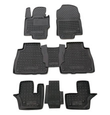 Килимки в салон Mercedes GLS X167 2019+ 7 місць (Avto-Gumm)