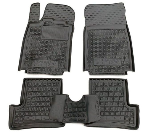 Килимки в салон Renault Clio III 2005-2012 (3 двері) (Avto-Gumm)