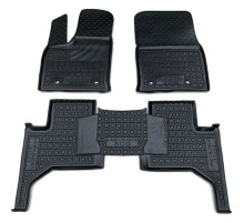 Килимки в салон Toyota Land Cruiser 300 2021+ (Avto-Gumm)