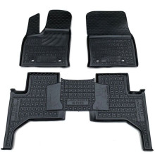 Килимки в салон Toyota Land Cruiser 300 2021+ (Avto-Gumm)