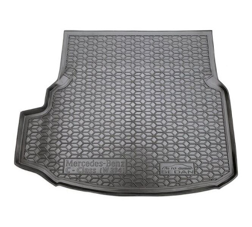 Килимок в багажник Mercedes W204 C 2007-2015 Sedan (Avto-Gumm)
