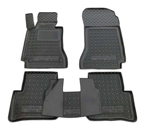 Килимки в салон Mercedes W204 C 2007-2015 (Avto-Gumm)