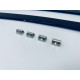 Дефлектори вікон Citroen C1, Peugeot 107, Toyota Aygo 2005-2014 (вставні, комплект 2 шт) (Heko)