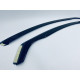 Дефлектори вікон Citroen C1, Peugeot 107, Toyota Aygo 2005-2014 (вставні, комплект 2 шт) (Heko)