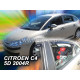 Дефлектори вікон Citroen C4 2004-2010 (+OT) (Heko)