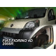 Дефлектори вікон Fiat Fiorino, Qubo, Bipper, Nemo 2008+ (Heko)