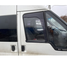 Дефлектори вікон Ford Transit 2000-2006 (вставні, комплект 2 шт) (Heko)