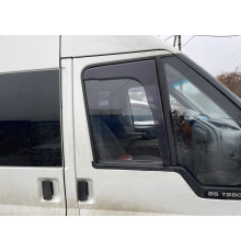 Дефлектори вікон Ford Transit 2000-2006 (вставні, комплект 2 шт) (Heko)