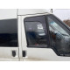 Дефлектори вікон Ford Transit 2000-2006 (вставні, комплект 2 шт) (Heko)