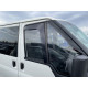Дефлектори вікон Ford Transit 2000-2006 (вставні, комплект 2 шт) (Heko)