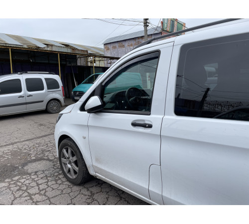 Дефлектори вікон Mercedes Vito W447 2014+ (вставні, комплект 2 шт) (Heko)