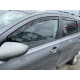 Дефлектори вікон Nissan Qashqai+2 (J10) 2008-2014 (вст комплект 4 шт) (Heko)