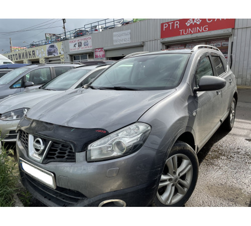 Дефлектори вікон Nissan Qashqai+2 (J10) 2008-2014 (вст комплект 4 шт) (Heko)